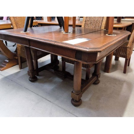 TABLE CARREE CHENE PIED CENTRAL +2ALL