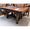 TABLE CARREE CHENE PIED CENTRAL +2ALL