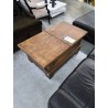 TABLE BASSE CHENE STYLE CAMPAGNARD