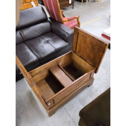 TABLE BASSE CHENE STYLE CAMPAGNARD