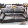 CANAPE 2.5P CUIR MARRON