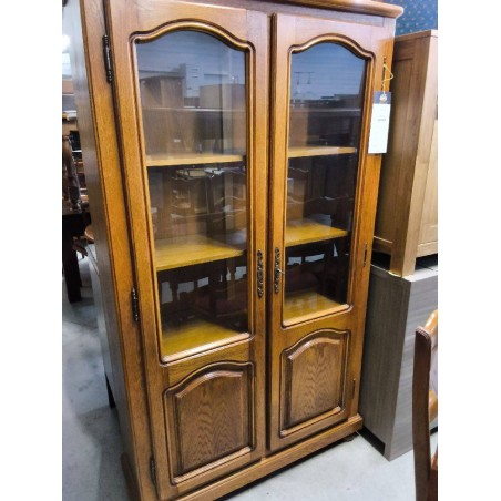 VITRINE CHENE 2P