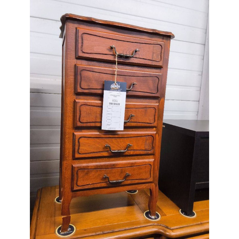COMMODE HAUTE 5T CHENE