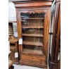VITRINE 1P 1T ACAJOU