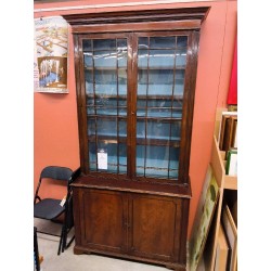 BUFFET 2 CORPS VITRINE STYLE ANGLAIS EN L\'ETAT