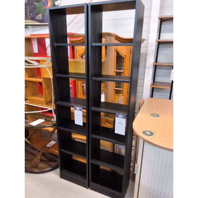 ETAGERE COLONNE WENGE L\'UNITE