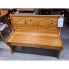 BANC 2,5 PLACES PIN MASSIF