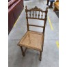 CHAISE BOIS ASSISE CANNAGE