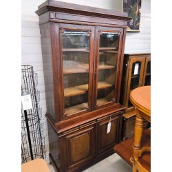 BUFFET 2 CORPS VITRE CHENE