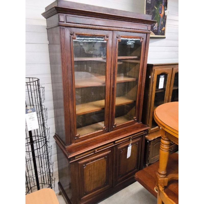 BUFFET 2 CORPS VITRE CHENE