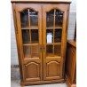 VITRINE BIBLIOTHEQUE CHENE 2 P