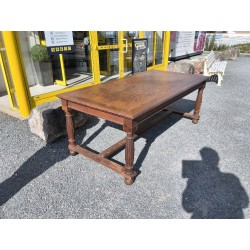 TABLE CHENE GM STYLE MONASTERE