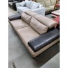 CANAPE CUIR MARRON 2P CROZATIER