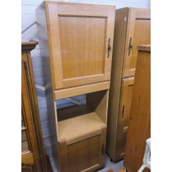 COLONNE DE CUISINE 2P DECO CHENE