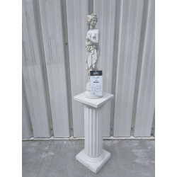 STATUETTE FEMME SUR COLONNE