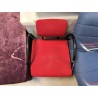 FAUTEUIL DESIGN ROUGE ET NOIR