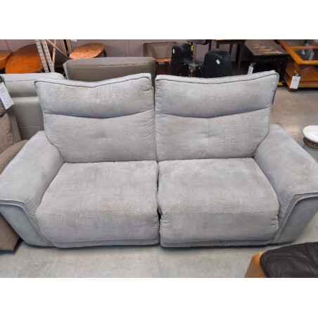 CANAPE 2P GRIS ELECTRIQUE