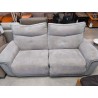 CANAPE 2P GRIS ELECTRIQUE