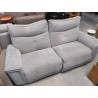 CANAPE 2P GRIS ELECTRIQUE