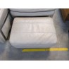 FAUTEUIL RELAX + REPOSE PIED GRIS CLAIR