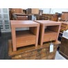 CHEVET MELAMINE 1T 1N LA PAIRE