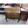 SECRETAIRE CHENE STYLE LXV 2T 1P + CLE