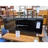 MEUBLE TV LAQUE NOIR 2P2T