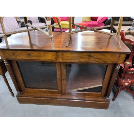 BUFFET BAS ACAJOU 2T 2P