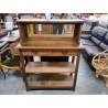CONSOLE D’ENTREE CHENE MASSIS 2T ET MIROIR