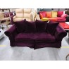 CANAPE VELOUR MAUVE