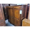 ARMOIRE 3P STYLE LXV CHENE FONCE + CLE