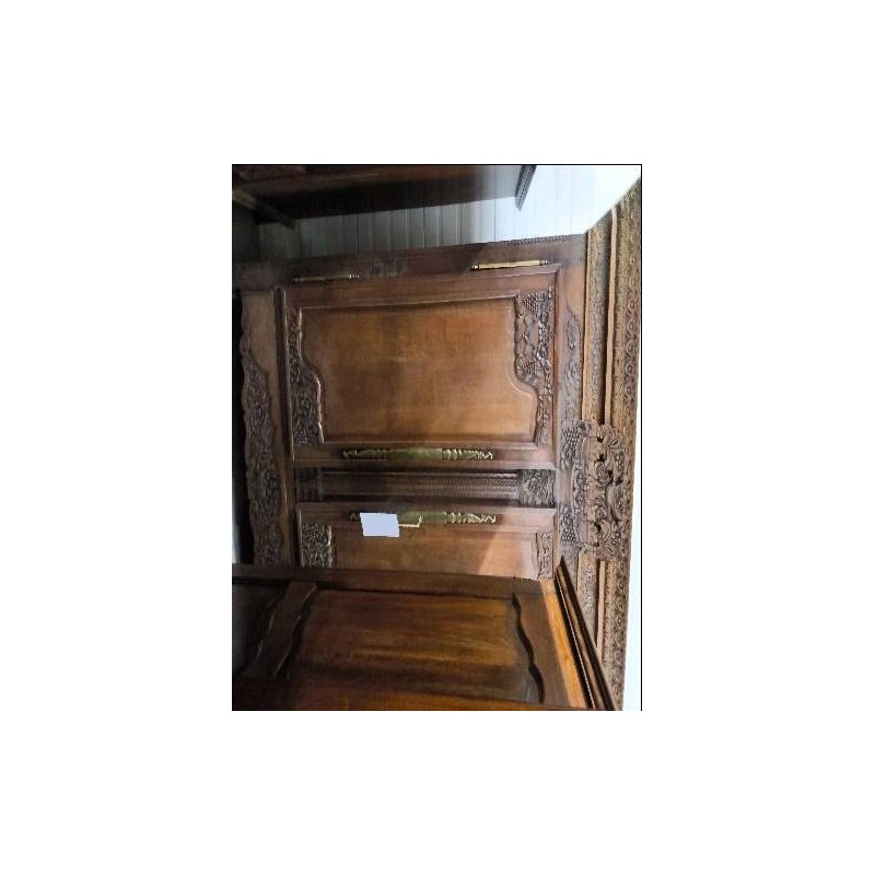 ARMOIRE NORMANDE CHENE + CLE