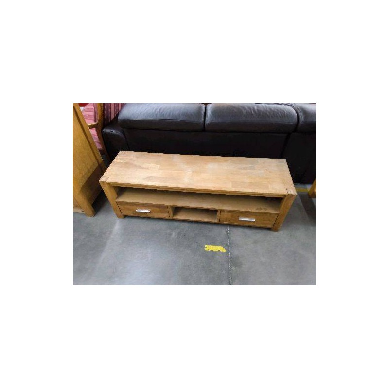 MEUBLE TV DECO CHENE 2P1N