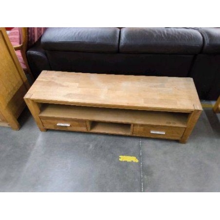 MEUBLE TV DECO CHENE 2P1N