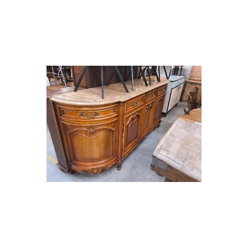 ENFILADE MERISIER DESSUS MARBRE 5P 5T
