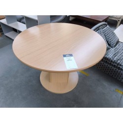TABLE RONDE DECO HETRE SS ALLONGES