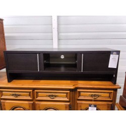 MEUBLE TV MODERNE WENGE 2P
