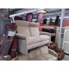 CANAPE CROZATIER MICROFIBRE CREME 2 PLACES