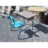 BUREAU ENFANT D ECOLIER PIEDS BLEU