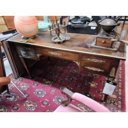 BUREAU DESSUS CUIR STYLE EMPIRE