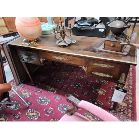 BUREAU DESSUS CUIR STYLE EMPIRE