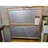 MEUBLE 2 CORPS DE BUREAU HETRE VOLET ROULANT + 2P - + CLE
