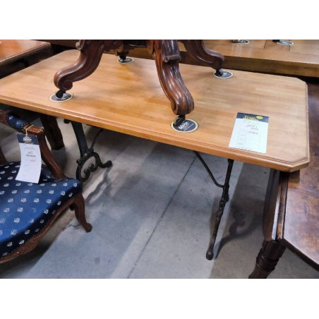 TABLE BISTROT PIED FONTE