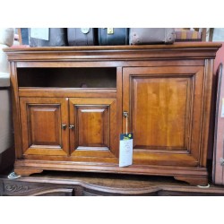 MEUBLE TV MERISIER STYLE LOUIS PHILIPPE