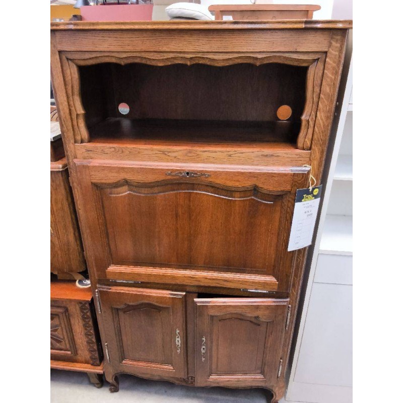 SECRETAIRE CHENE 3 PORTES