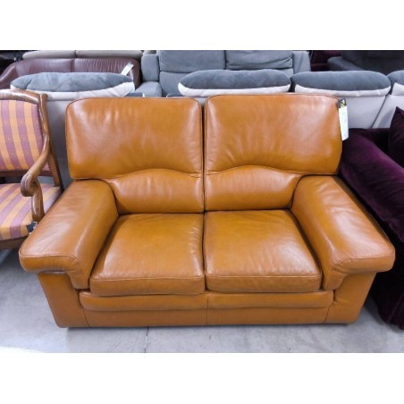CANAPE CUIR MARRON