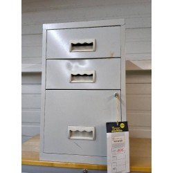 CAISSON DE BUREAU METALLIQUE 3 TIROIRS