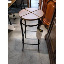 TABOURET DE BAR BOIS ET METAL L\'UNITE