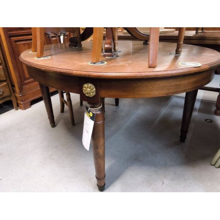 TABLE OVALE STYLE LOUIS XVI