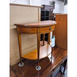 CONSOLE DEMIE LUNE MERISIER STYLE EMPIRE